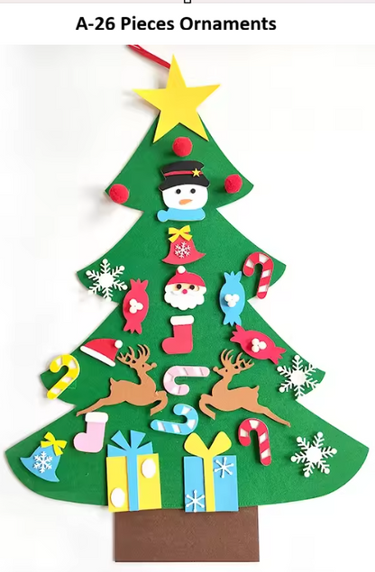 Build-A-Tree Holiday Felt Kit