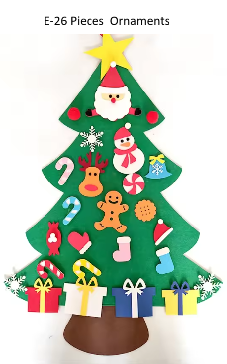Build-A-Tree Holiday Felt Kit