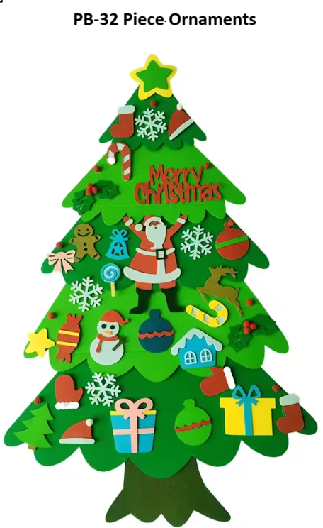 Build-A-Tree Holiday Felt Kit