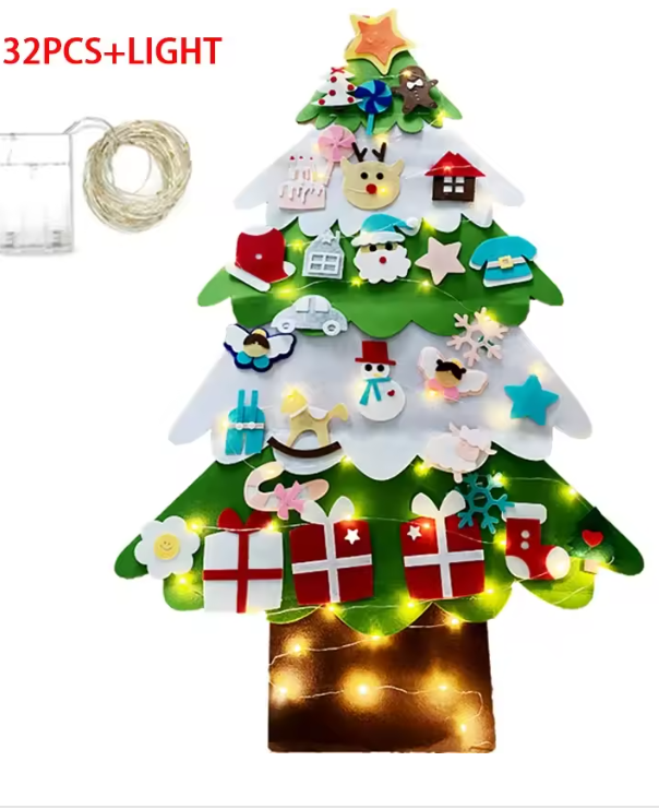 Build-A-Tree Holiday Felt Kit
