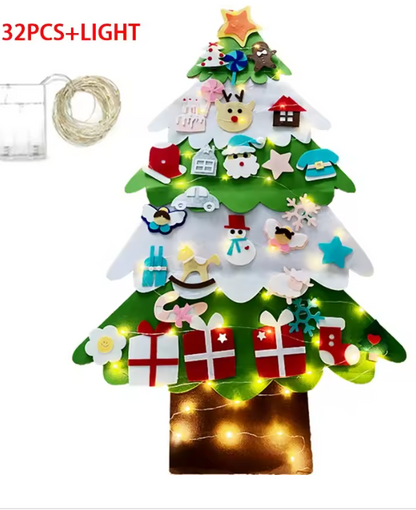 Build-A-Tree Holiday Felt Kit