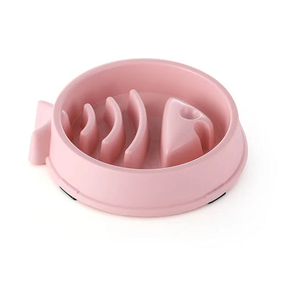 Pet Cat Dog Slow Food Bowl