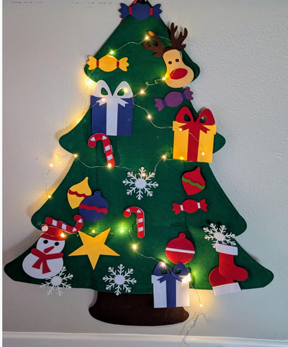Build-A-Tree Holiday Felt Kit