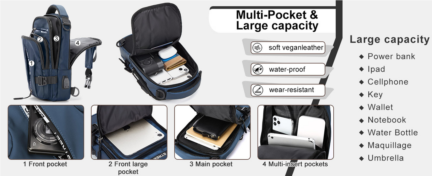 All Purpose Crossbody Bag