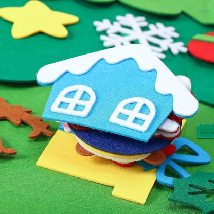 Build-A-Tree Holiday Felt Kit
