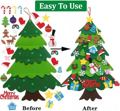 Build-A-Tree Holiday Felt Kit