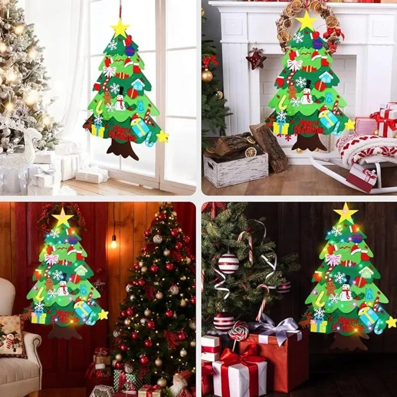 Build-A-Tree Holiday Felt Kit