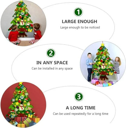 Build-A-Tree Holiday Felt Kit